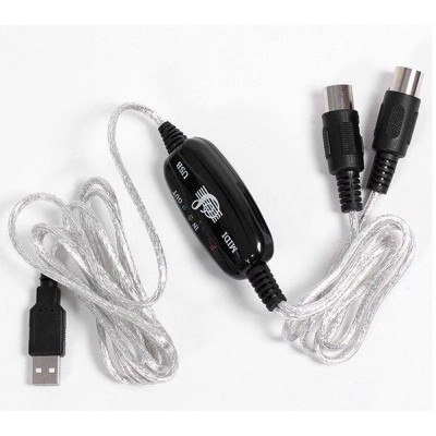 Кабель адаптер USB MIDI UM002