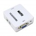Конвертер видеосигнала VGA в HDMI (гнездо - гнездо)