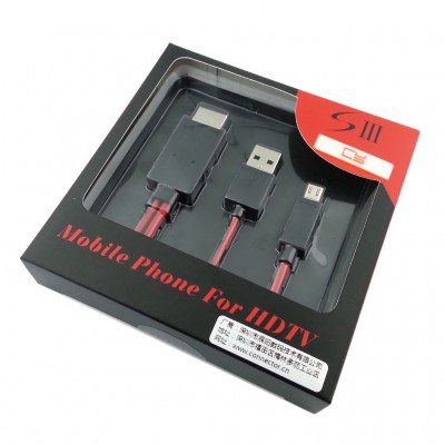 Кабель MHL HDMI переходник Galaxy S3 S4
