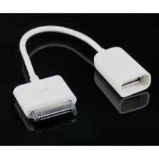 Переходник кабель OTG USB для Apple 30pin IPAD 1/2/3