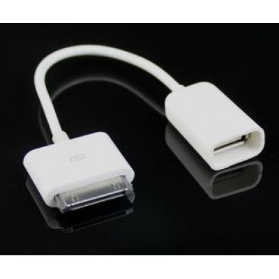 Переходник кабель OTG USB для Apple 30pin IPAD 1/2/3