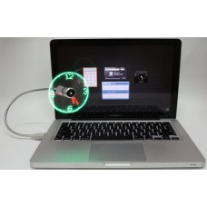 Вентилятор USB UF-211-07 LED часы