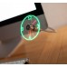Вентилятор USB UF-211-07 LED часы