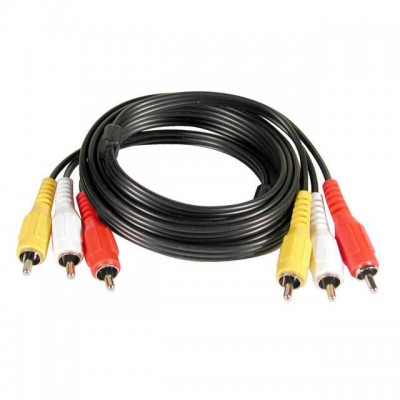 кабель 3RCA - 3RCA 5m