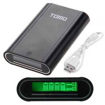 Power bank пустой TOMO V8-4 LCD