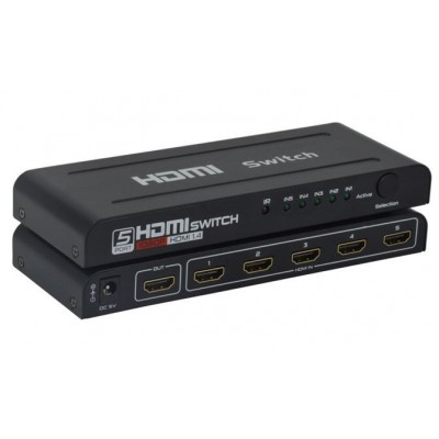 Селектор HDMI 5 портов с пультом