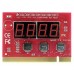 POST плата диагностики ПК RED 4 цифры 8 LED