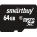MicroSd 64Gb SmartBuy class10 SB64GBSDCL10-01