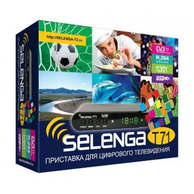 Ресивер DVB-T2 Selenga T71
