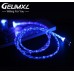 кабель для Apple Lightning USB LED светящийся