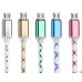 Кабель Micro USB LED светящийся