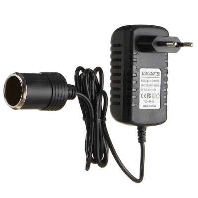 Переходник адаптер 220в - прикуриватель 12v 2A