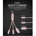 Кабель Micro USB / Apple Lightning брелок