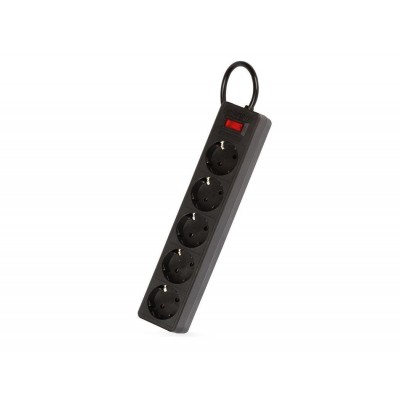 Фильтр сетевой SmartBuy ONE, 10A, 2200 Вт, 5 розеток 1.8m SBSP-18-W, белый