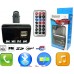 FM модулятор с зарядкой Bluetooth USB TF KCBZ-860
