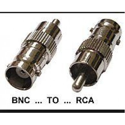 Переходник RCA-BNC (штекер-гнездо)