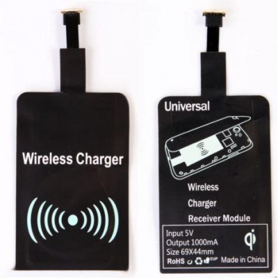 Адаптер приемник беспроводной зарядки Qi Micro Usb