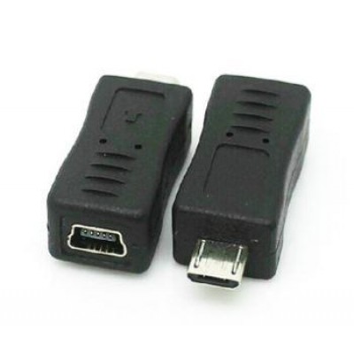 Переходник Mini usb гнездо - micro usb штекер