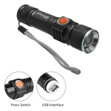 Фонарик ST-515 USB T6