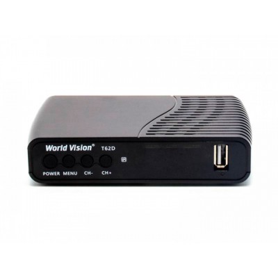 Ресивер DVB-T2/C  World Vision T62D с кабельным тв и интернет