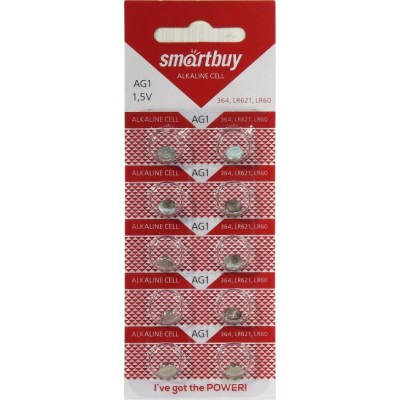 батарейка AG1 smartbuy
