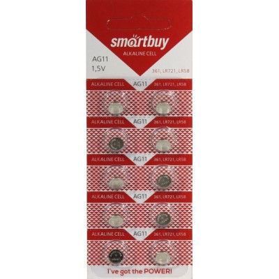 батарейка AG11 smartbuy