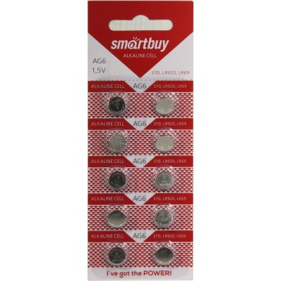 батарейка AG6 smartbuy / Perfeo