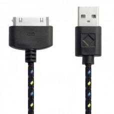 кабель для Apple 30pin (для iphone 4) USB ткань