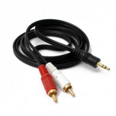 Кабель Aux 3.5 штекер - 2RCA 1.2m