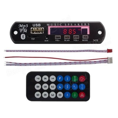 Модуль MP3 bluetooth с пультом JRHT-M512