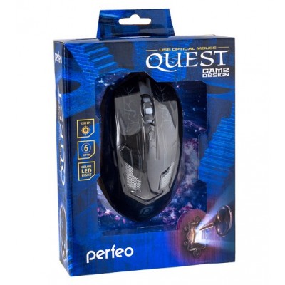 Мышка игровая Perfeo Quest