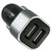 Зарядное автомобильное 2 usb Dotfes b02