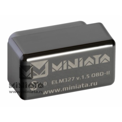 Авто диагностический адаптер автосканер Bluetooth ELM327 mini v1.5 MINIATA