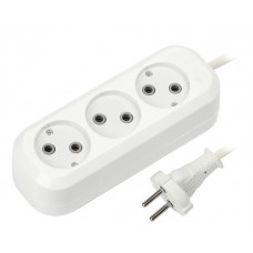 Удлинитель 3 розетки 2м