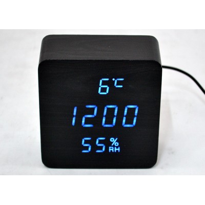 Часы LED с термометром VST-872s