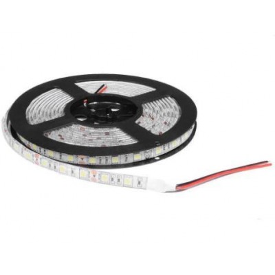 лента LED SMD 5050 60LED/m белая 5m