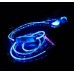 Наушники вакуумные светящ LED HF Spark