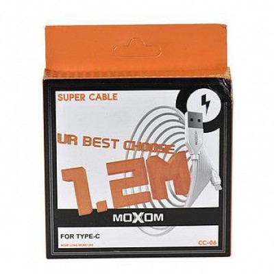 Кабель USB Type-C MOXOM CC-06 1.2m