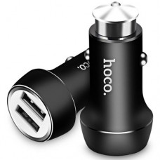 Зарядное автомобильное азу usb 2x Hoco Z7 2.4A