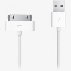 кабель для Apple 30pin (для iphone 4) USB белый