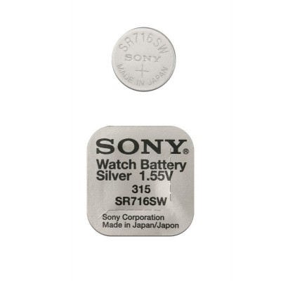 батарейка 315 sr716sw Sony