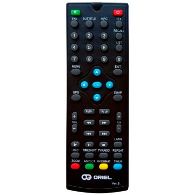 Пульт универсал для T2 тюнеров Oriel 8