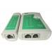 Тестер кабеля и портов LAN телеф RJ45 RJ11 NS-468