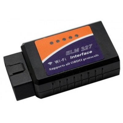 Авто диагностический адаптер автосканер WiFi ELM327 v1.5 чип PIC18F25k80 для Apple и Android