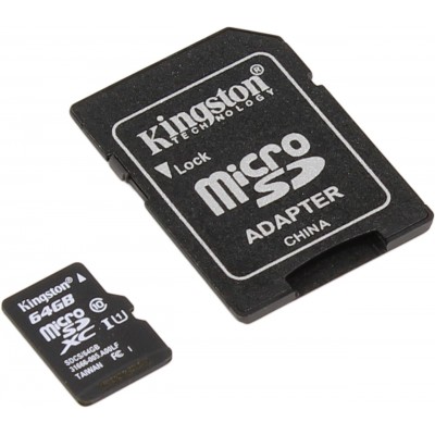 MicroSd 64Gb Kingston UHS-I Canvas Select