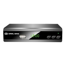 Ресивер DVB-T2/C Oriel 421D с кабельным тв и интернет