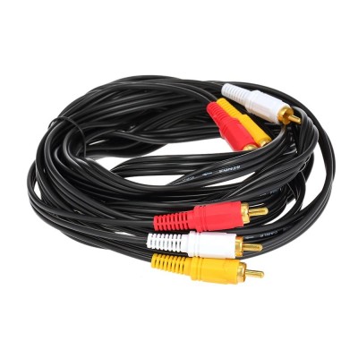 Кабель 3RCA - 3RCA 3m Gold