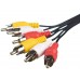 Кабель 3RCA - 3RCA 3m Gold