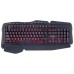 Клавиатура LED USB Perfeo Strike PF_A4390 с подсветкой