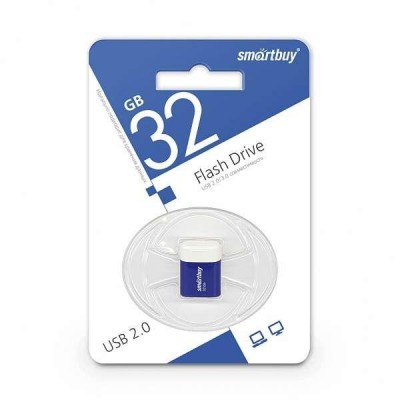 Флешка USB 32Gb SmartBuy Lara черная